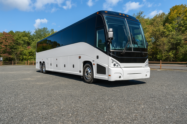 Flint Coach Bus Service 56 Passenger Coach Bus