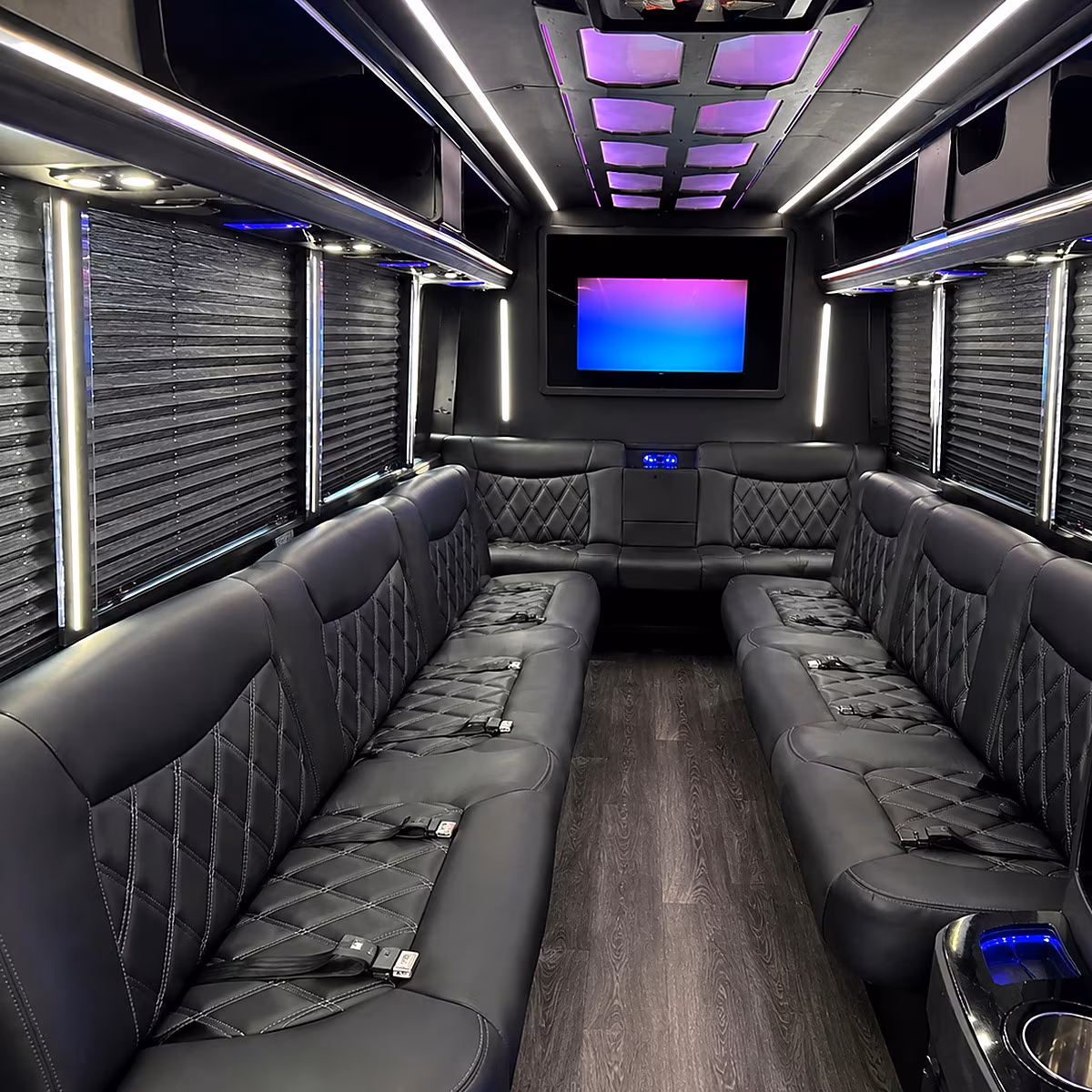 corporate party bus rental