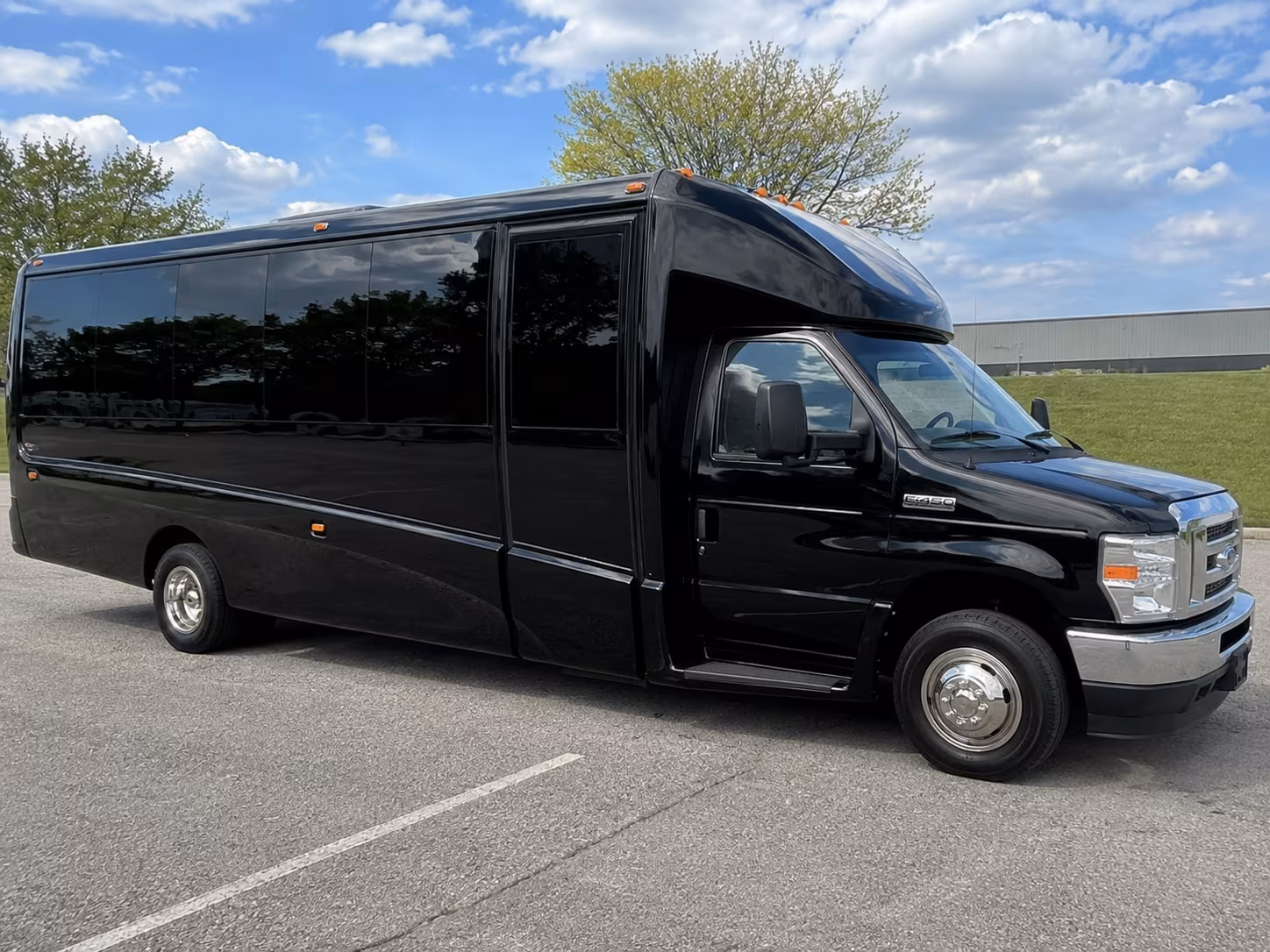 employee shuttle buses for flint area companies and campuses