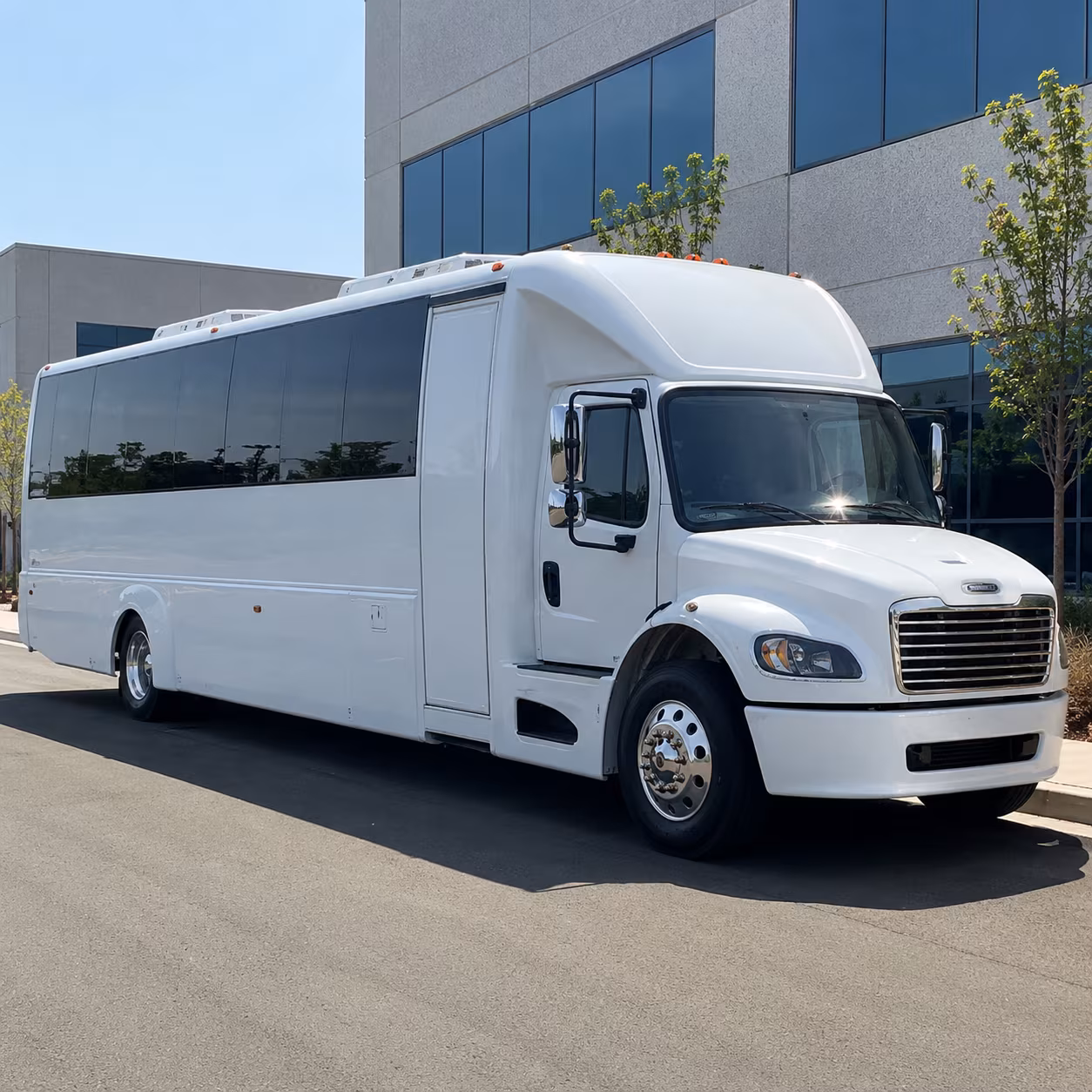 flint 25 passenger party bus