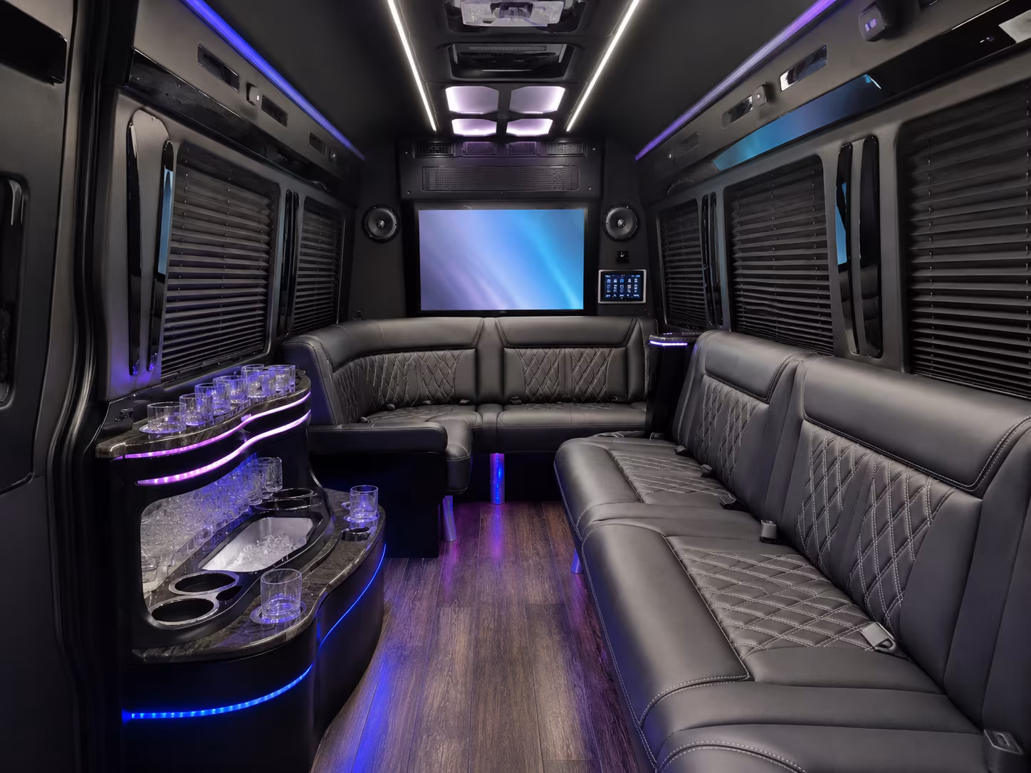 flint airport transportation onboard seating