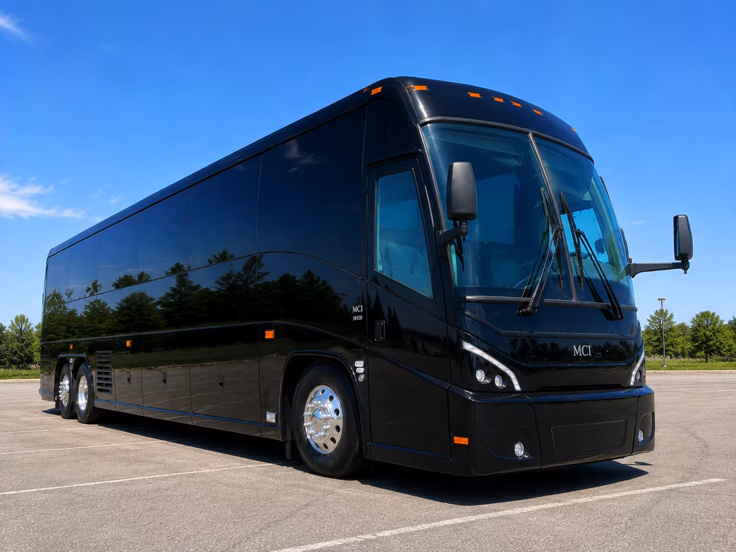 flint bus rental service area