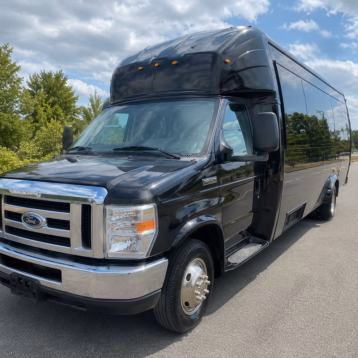 flint party bus booking step 1