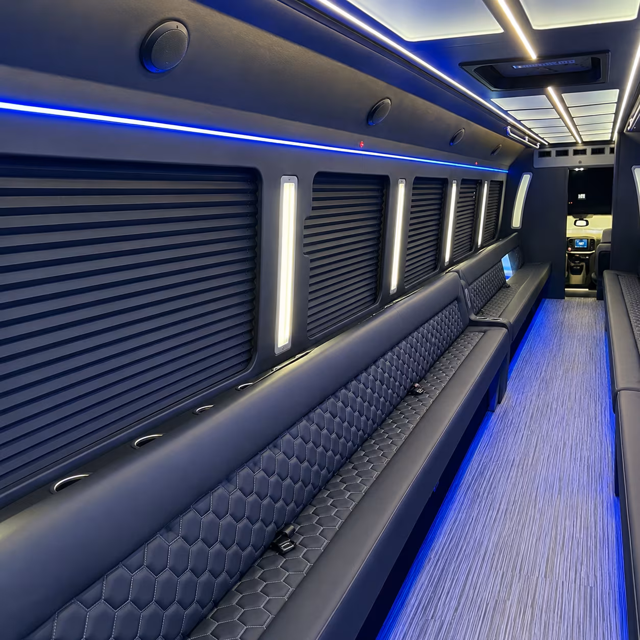 flint party bus rentals inside