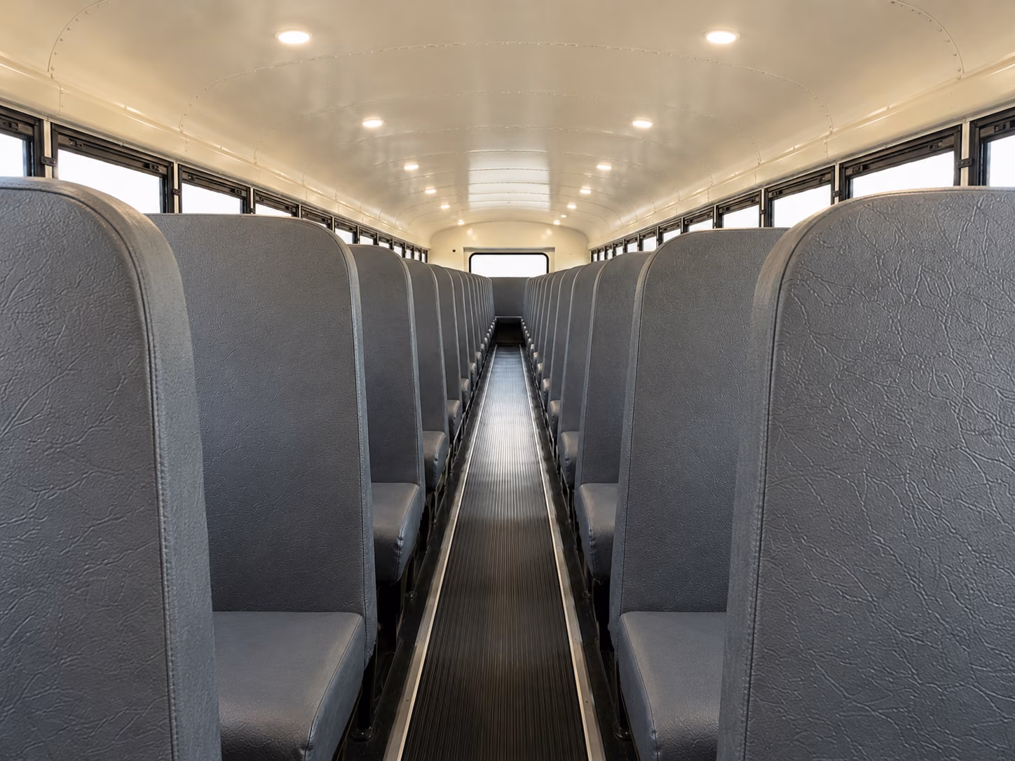 flint school bus interior