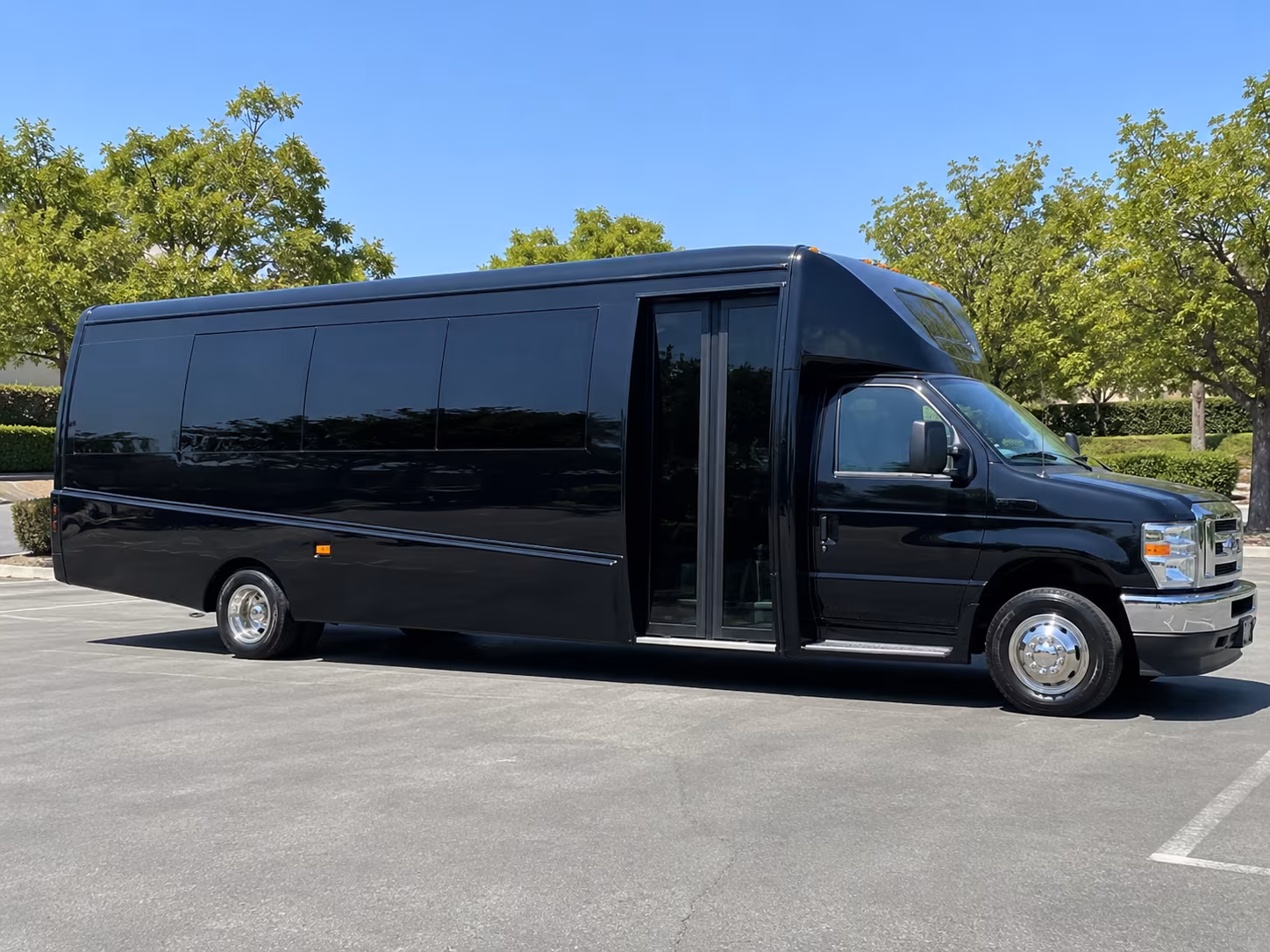 flint sporting event transportation onboard seating