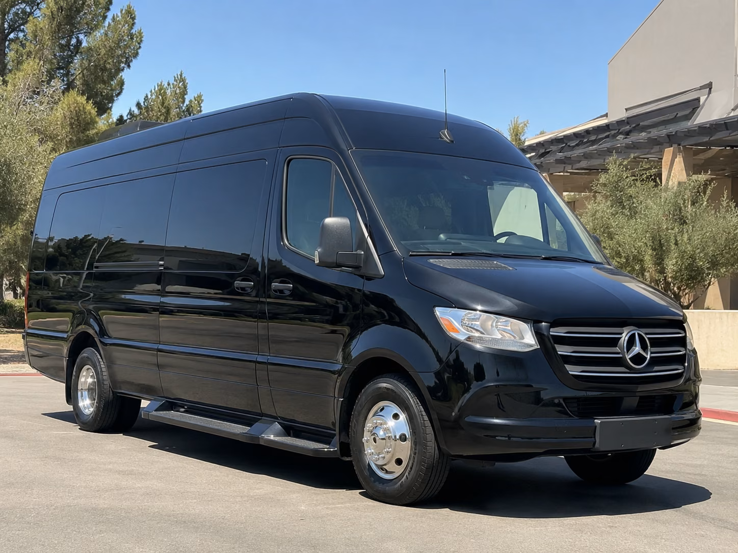 flint sprinter van with driver