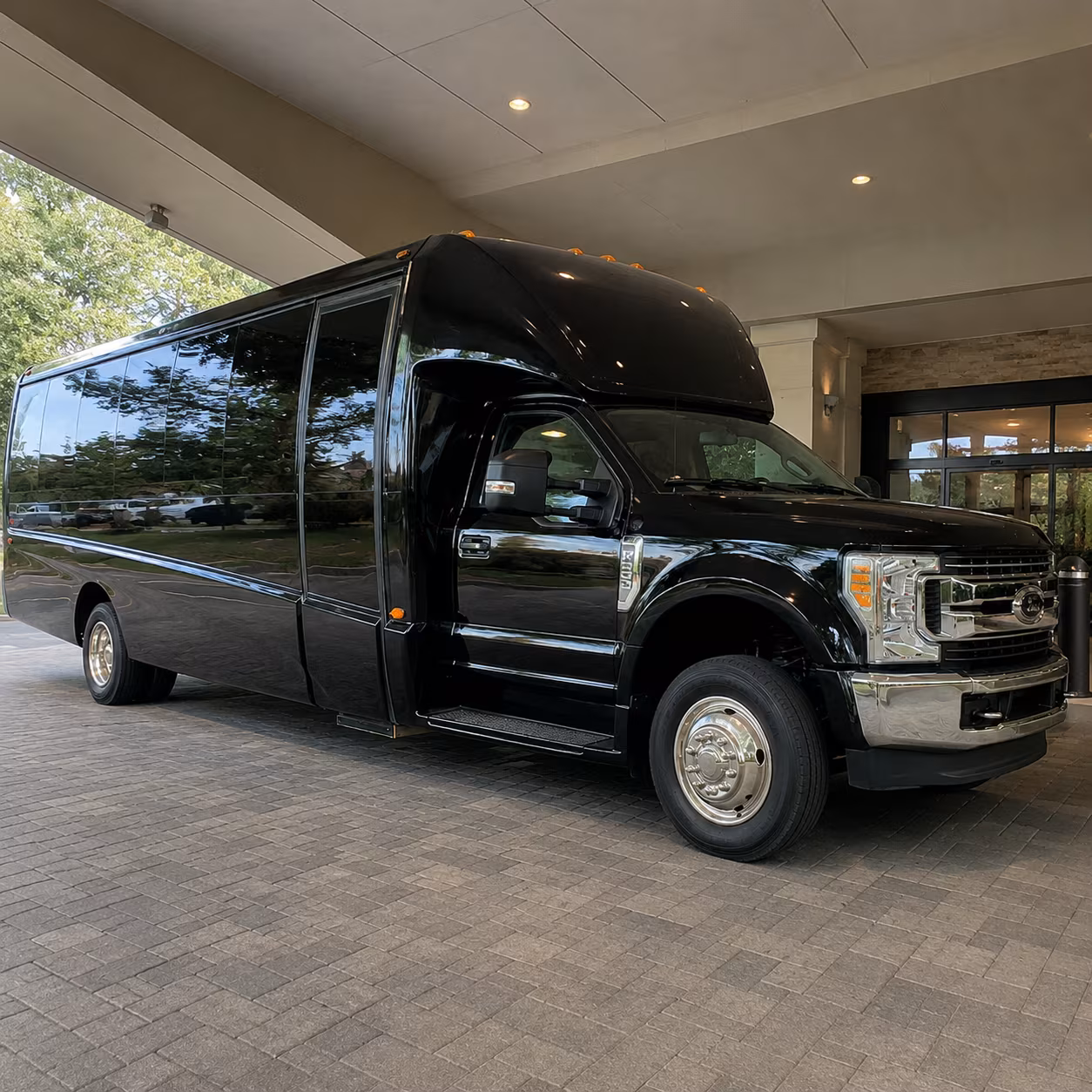 flint wedding transportation onboard seating