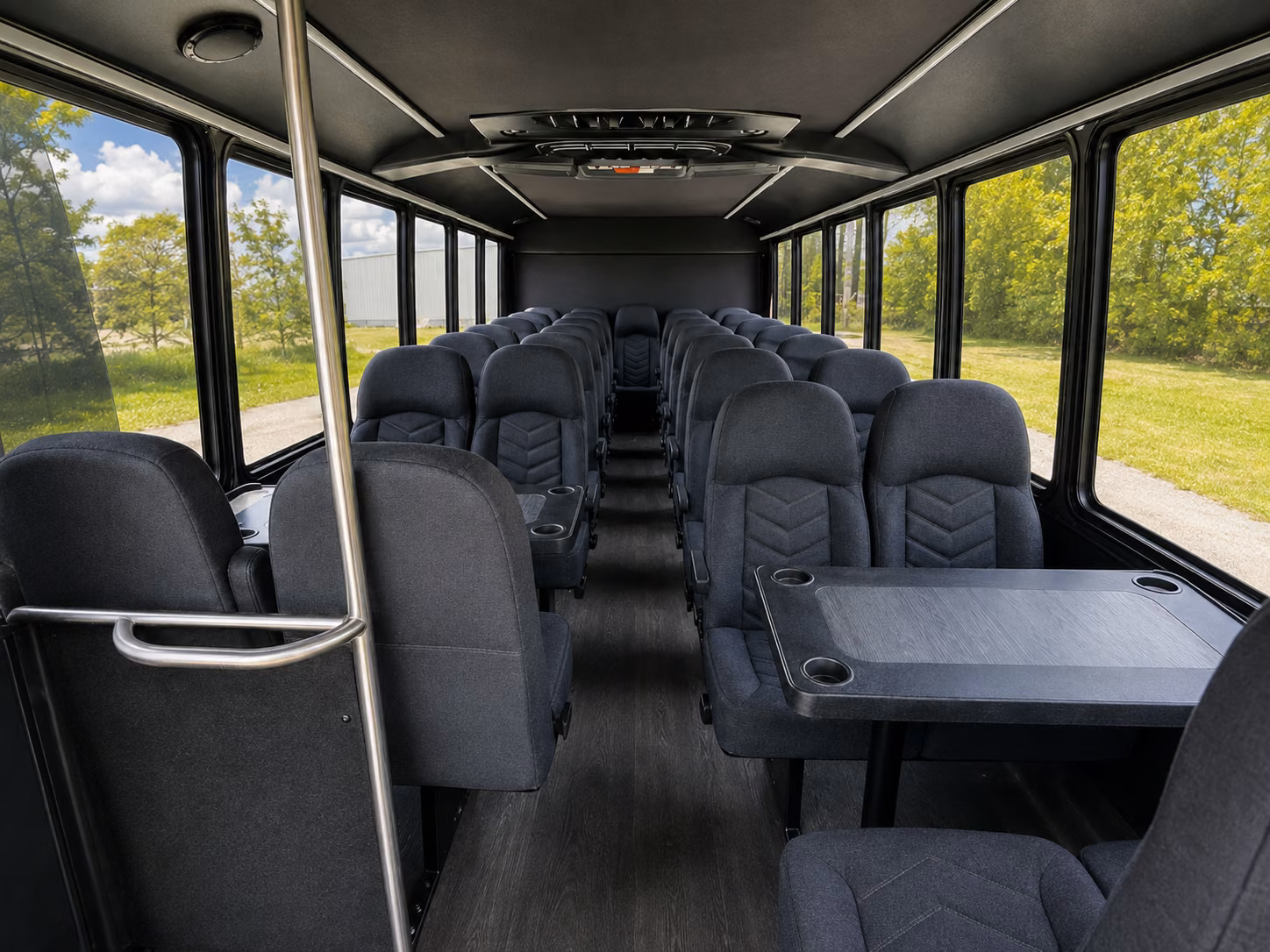 flint wine tour brewery transportation onboard seating