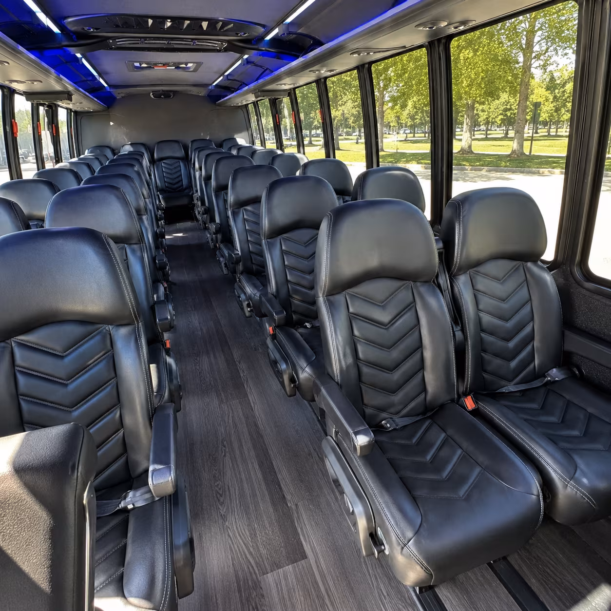 how is a bus rental actually priced in flint michigan