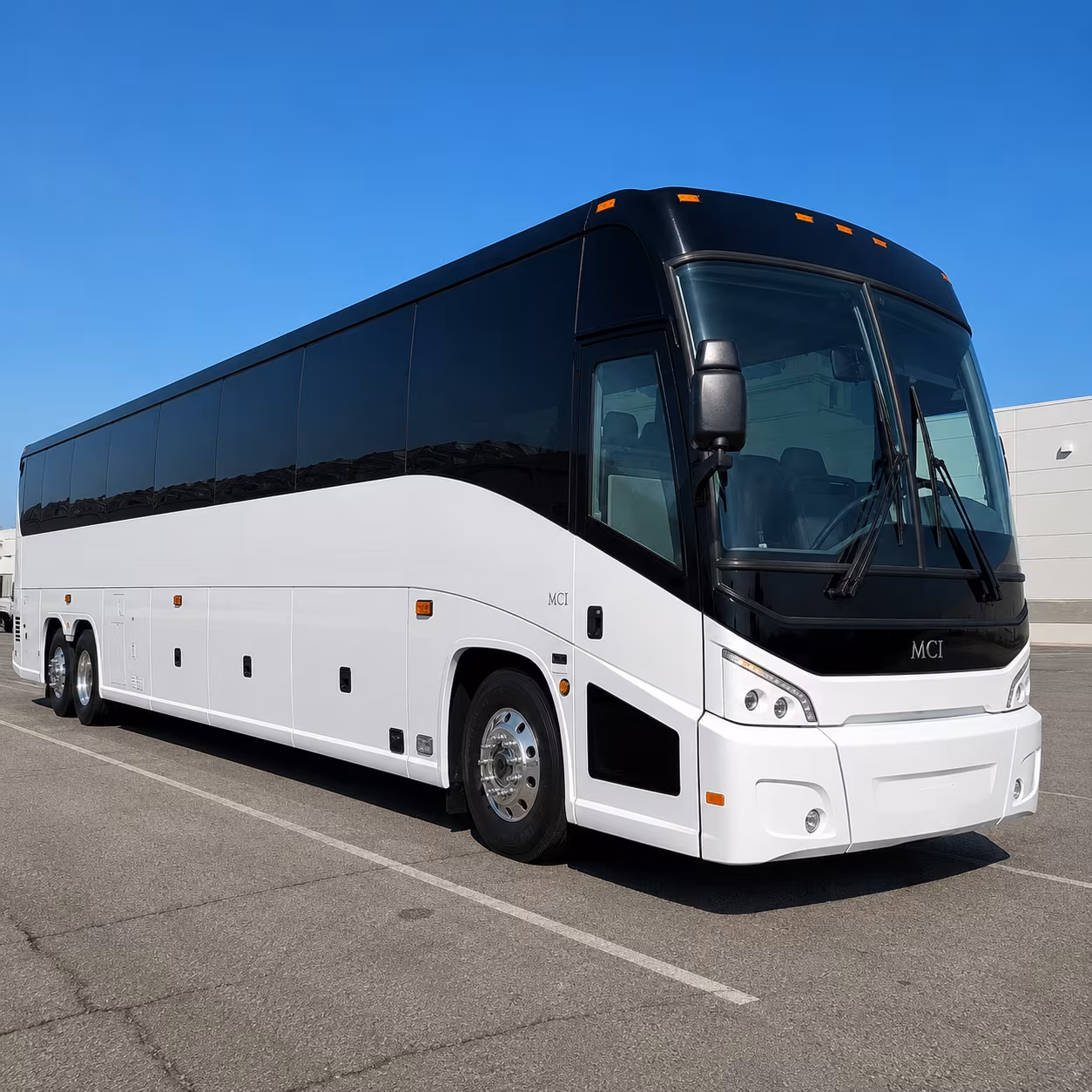 multi day and long distance charter bus rentals for government and military groups in flint