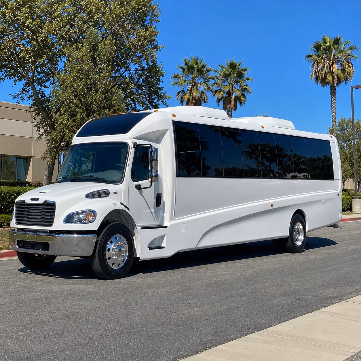 transportation buses for group concert packages and vip night out plans